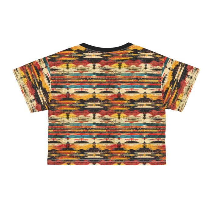 Sunset Mesa Abstract Crop Tee (AOP) - Image 2