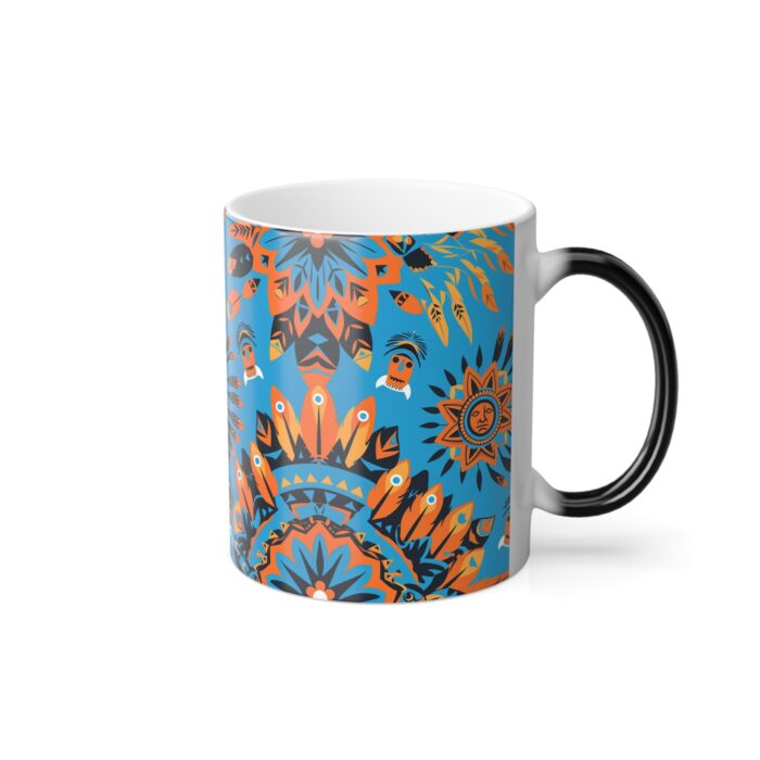 Tribal Burst Magic Morphing Mug, 11oz - Image 4