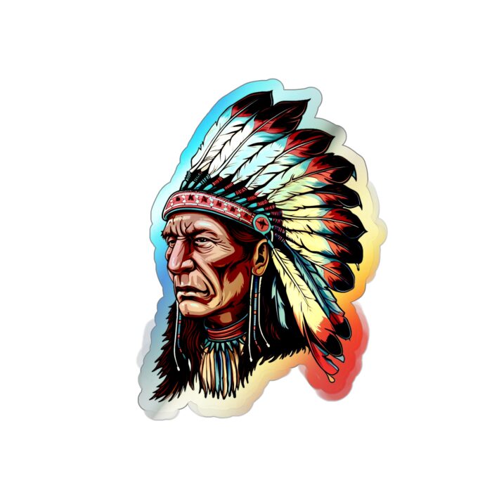 Chief's Pride Holographic Sticker - Image 9