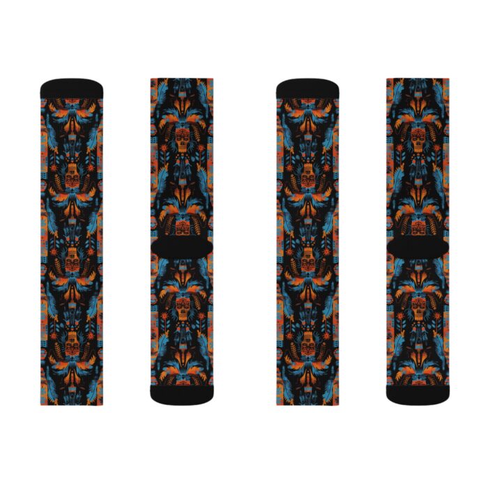 Tribal Vibes Crew Socks - Image 2