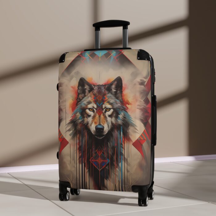 Mystic Wolf  Suitcase - Image 8