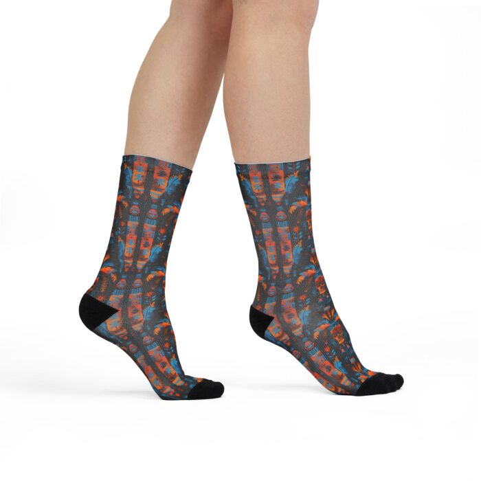 Warrior's Dance Sublimation Crew Socks - Image 3