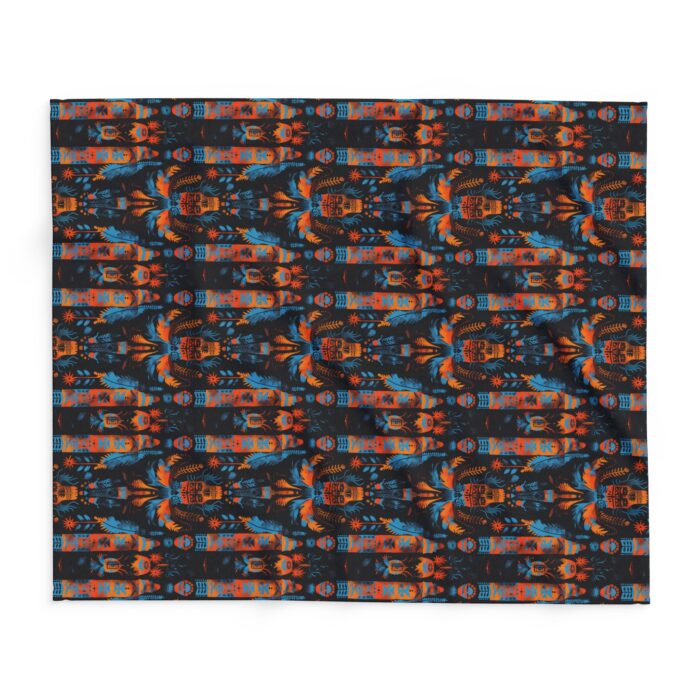 Tribal Twilight Arctic Fleece Blanket - Image 6