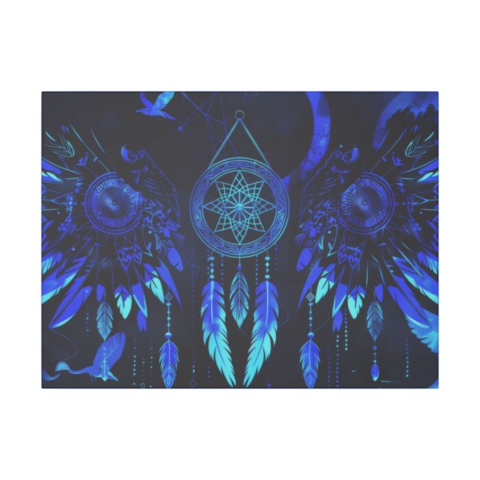 Azure Enigma Dream Catcher Matte Canvas, Stretched, 0.75" - Image 5