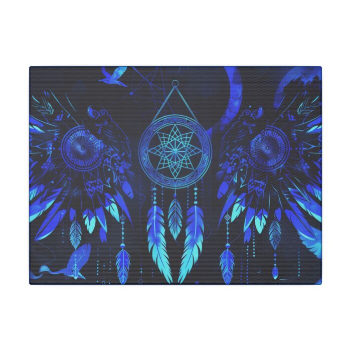 Azure Enigma Dream Catcher Matte Canvas, Stretched, 0.75"