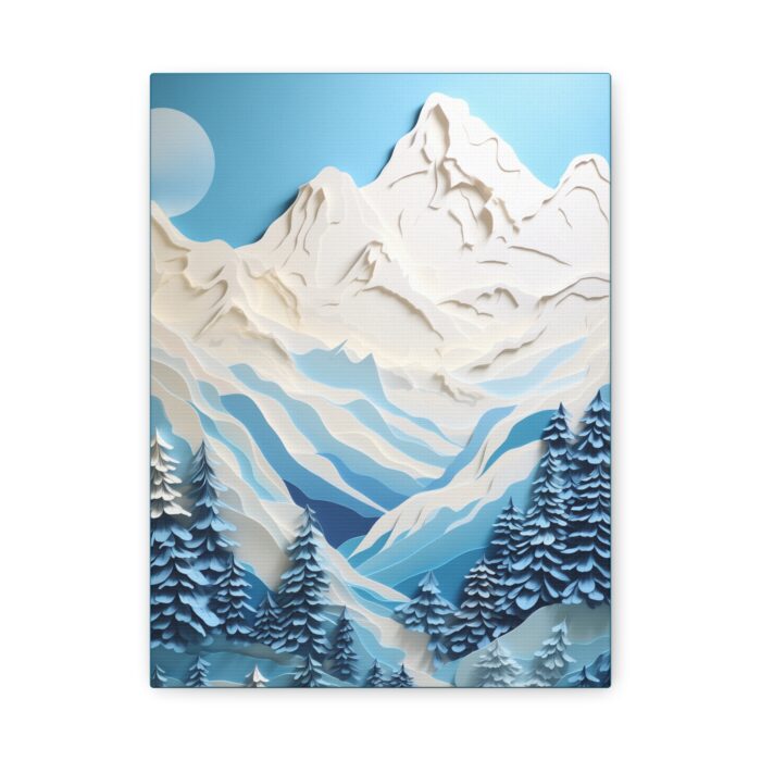 Snowbound Serenity Matte Canvas, Stretched, 1.25" - Image 9