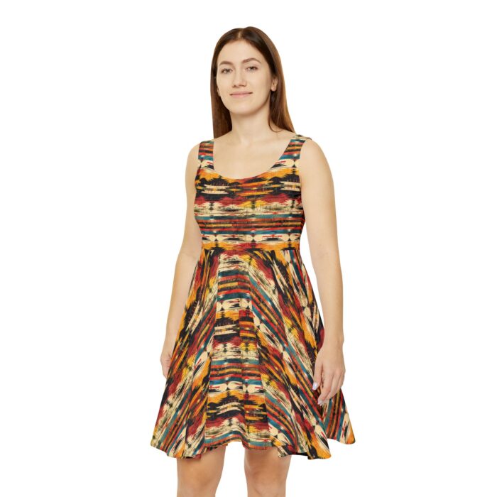 Mural Mosaic Women's Skater Dress (AOP) - Image 3