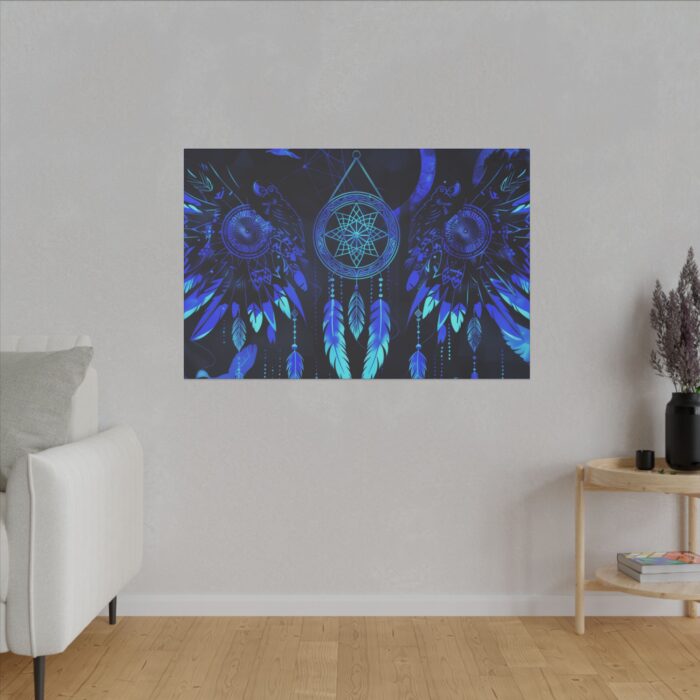 Azure Enigma Dream Catcher Matte Canvas, Stretched, 0.75" - Image 11