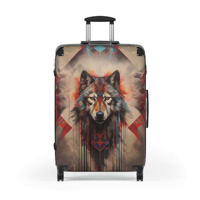 Mystic Wolf  Suitcase - Image 9