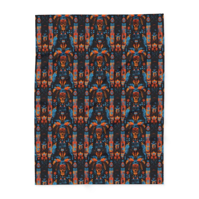 Tribal Twilight Arctic Fleece Blanket - Image 9