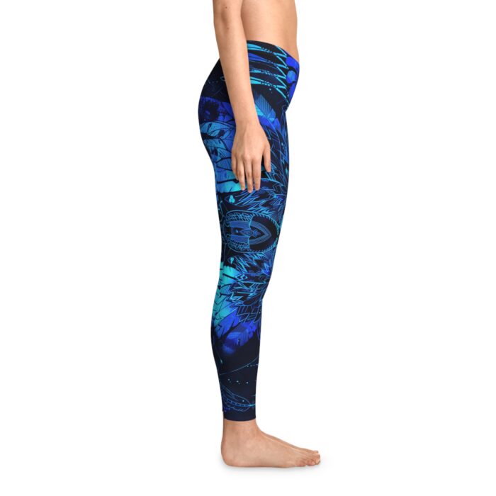 Sapphire Soar Women's  Stretchy Leggings (AOP) - Image 6