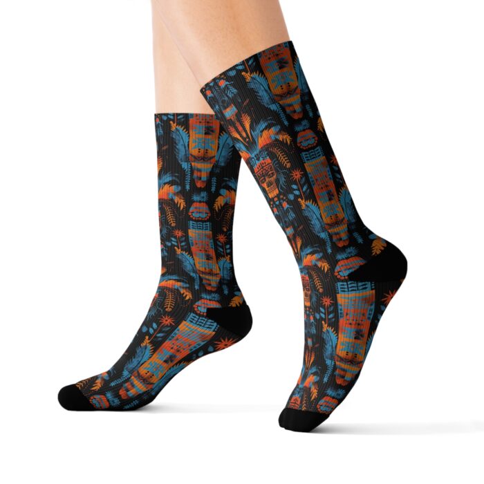 Tribal Vibes Crew Socks - Image 9