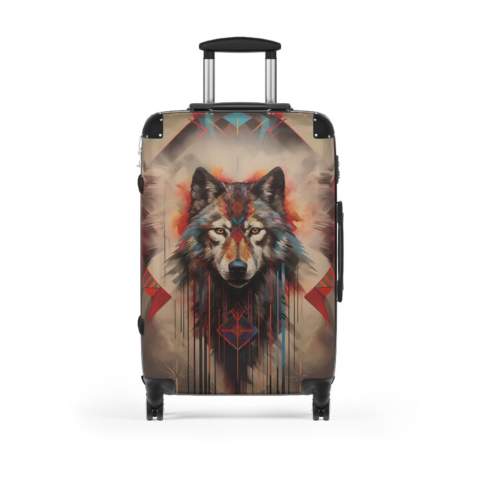 Mystic Wolf  Suitcase - Image 5