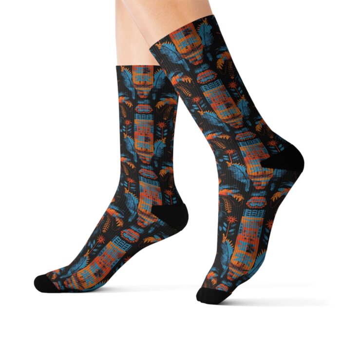 Tribal Vibes Crew Socks - Image 5