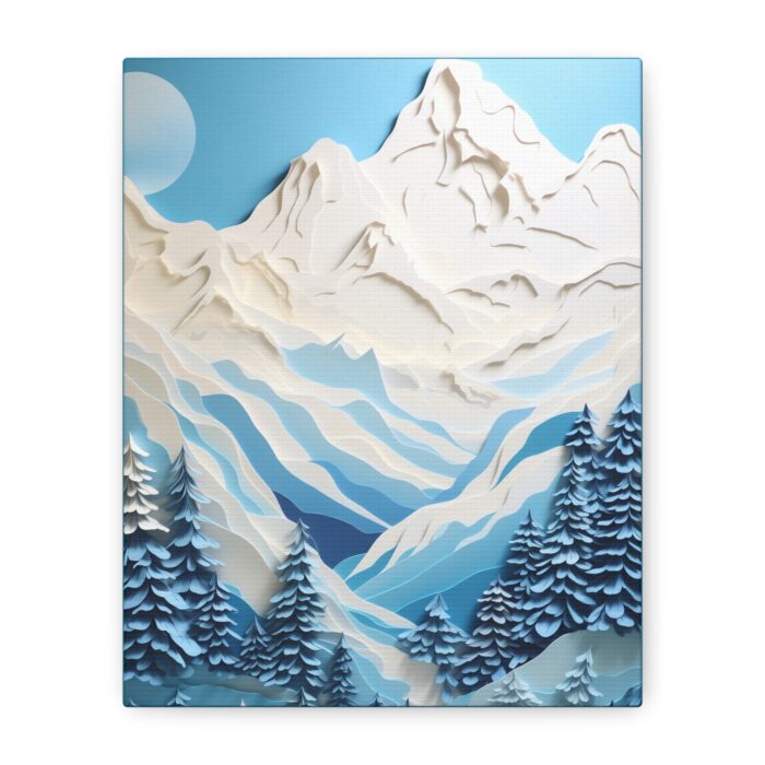 Snowbound Serenity Matte Canvas, Stretched, 1.25" - Image 5