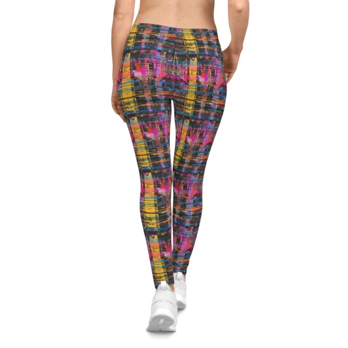 Circuitry Chic Women's Casual Leggings (AOP) - Image 4