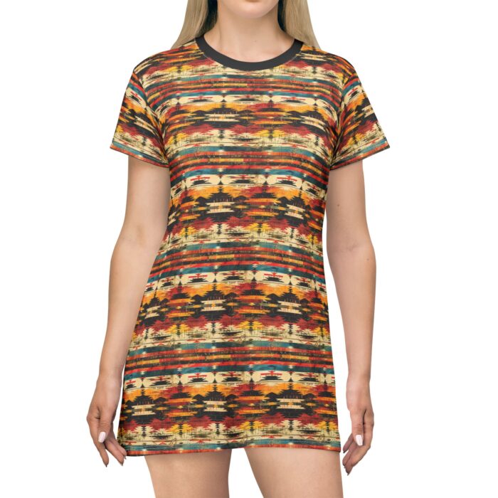 Canvas of Canyons T-Shirt Dress (AOP) - Image 3