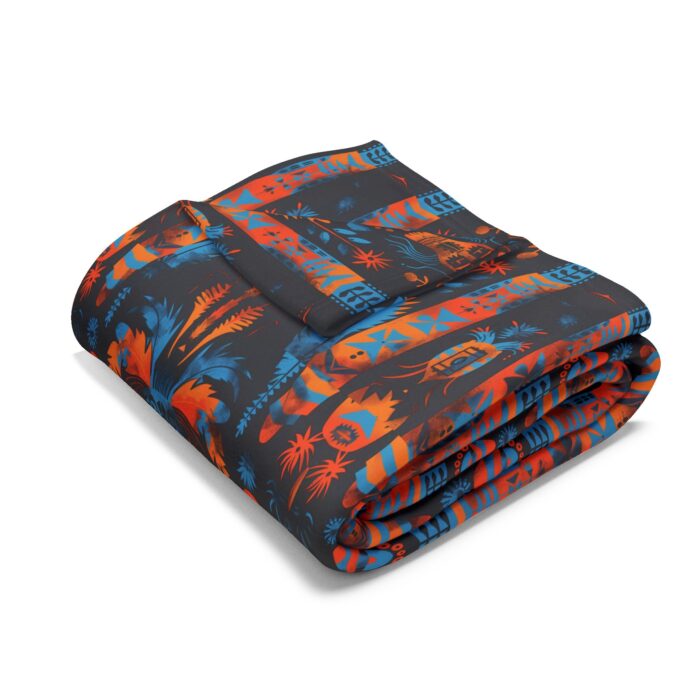 Tribal Twilight Arctic Fleece Blanket - Image 7