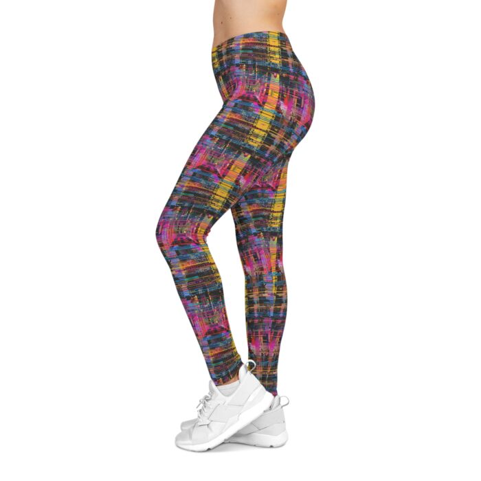 Circuitry Chic Women's Casual Leggings (AOP) - Image 5