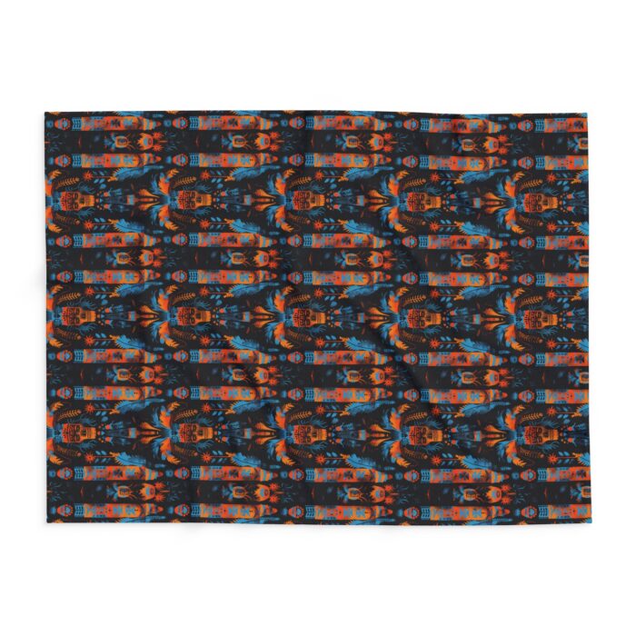 Tribal Twilight Arctic Fleece Blanket - Image 10