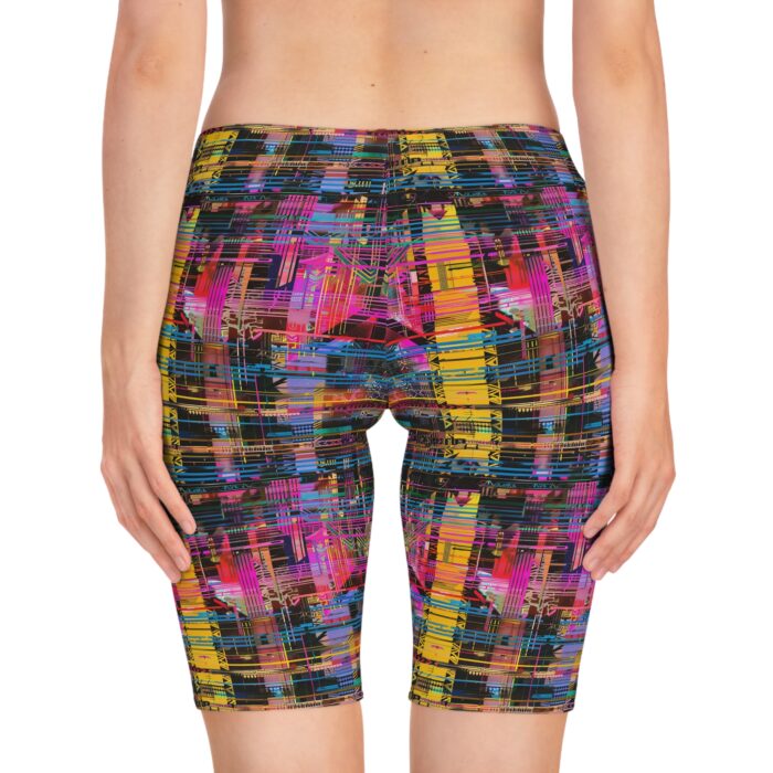 Cyber Sprint Women's Bike Shorts (AOP) - Image 4