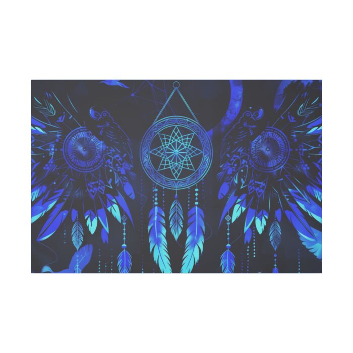 Azure Enigma Dream Catcher Matte Canvas, Stretched, 0.75" - Image 9