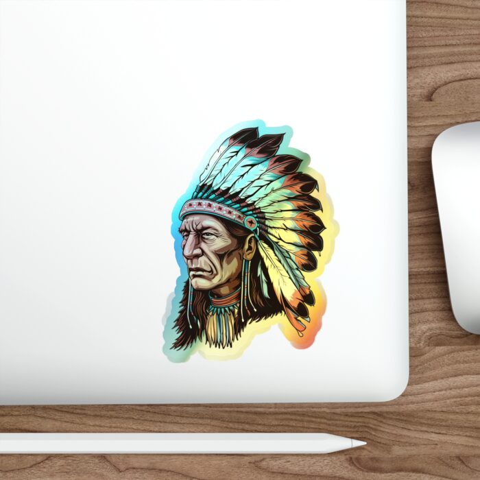 Chief's Pride Holographic Sticker - Image 15