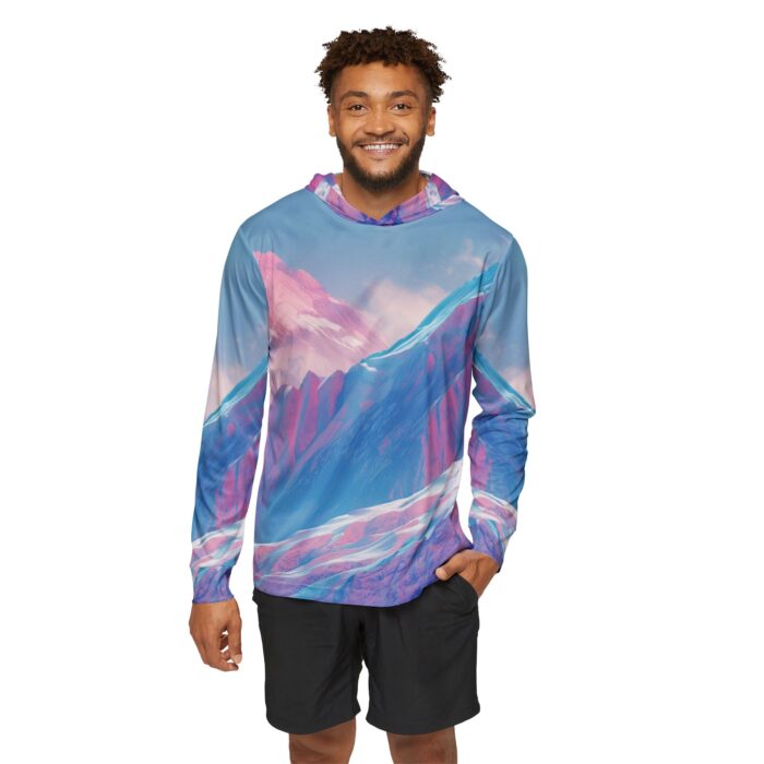 Alpine Dawn Men's Hoodie - Image 3