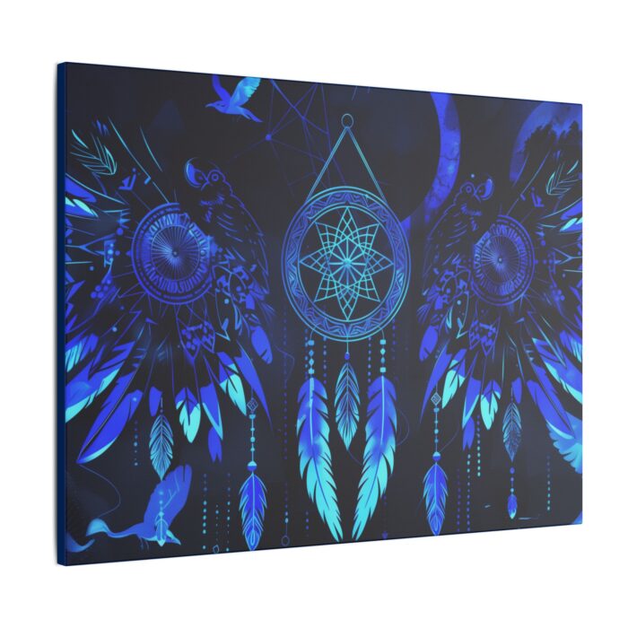 Azure Enigma Dream Catcher Matte Canvas, Stretched, 0.75" - Image 6