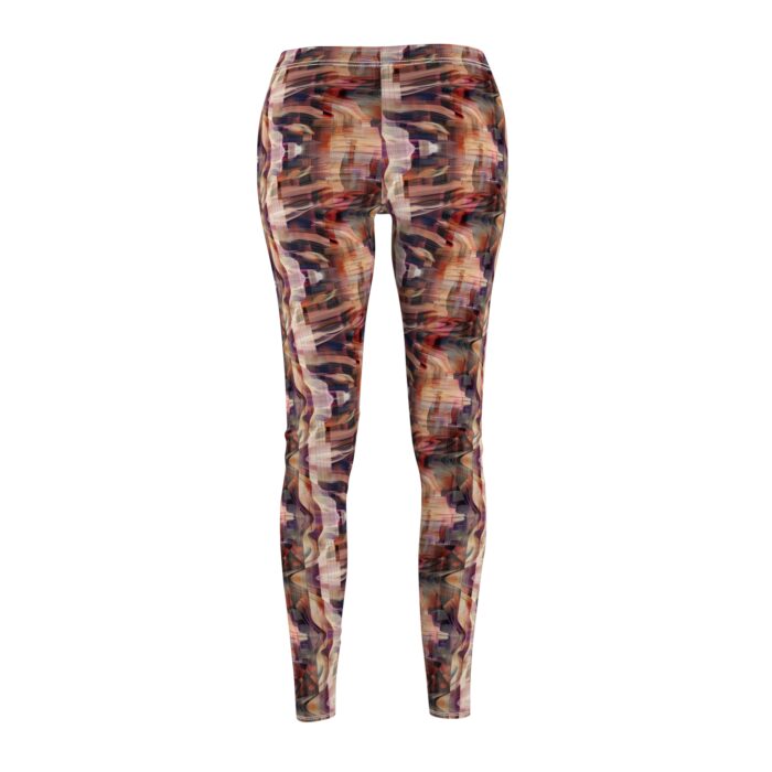 Urban Elegance Abstract Leggings - Image 2