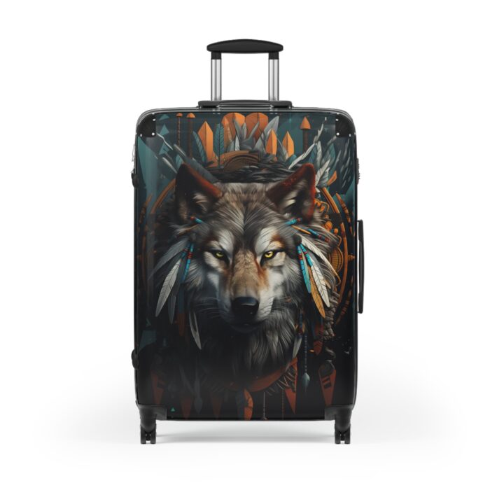 Mystic Wolf Spirit Collection Suitcase