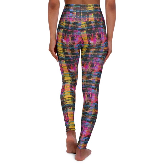 Cyber Tapestry High-Waisted Yoga Leggings - Image 2