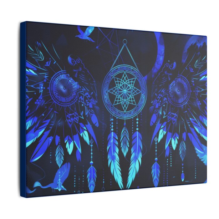 Azure Enigma Dream Catcher Matte Canvas, Stretched, 0.75" - Image 2