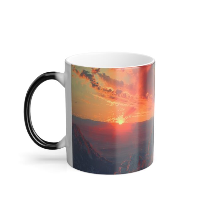 Warriors at Dawn – Color Morphing Heat-Reactive Mug (11oz) - Image 3