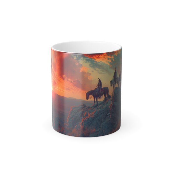 Warriors at Dawn – Color Morphing Heat-Reactive Mug (11oz)